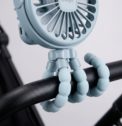 Portable Clip-On Baby Fan – Quiet Cooling for Stroller & Crib