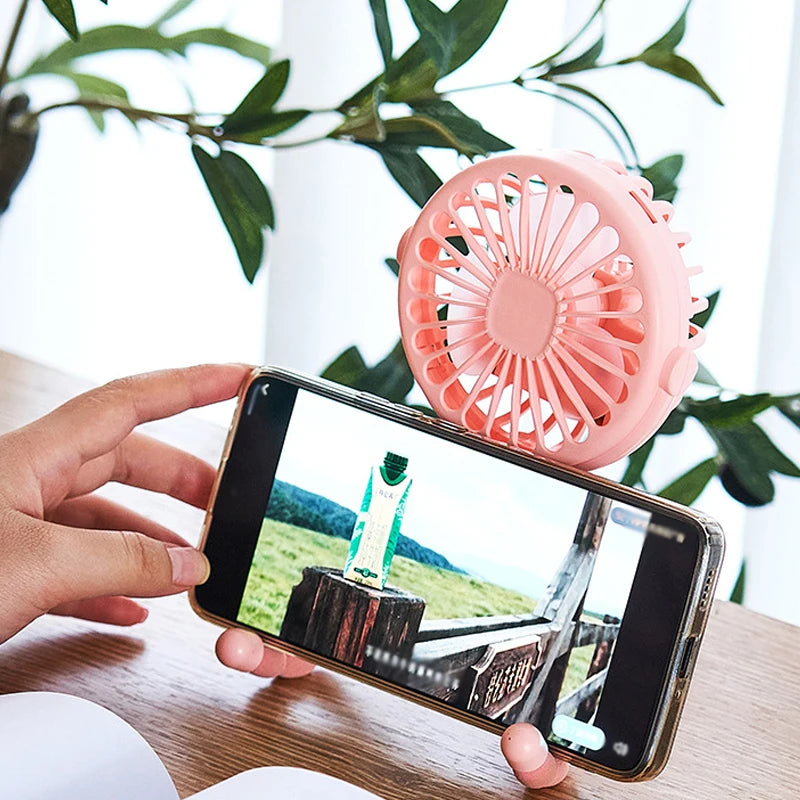 Portable Clip-On Baby Fan – Quiet Cooling for Stroller & Crib
